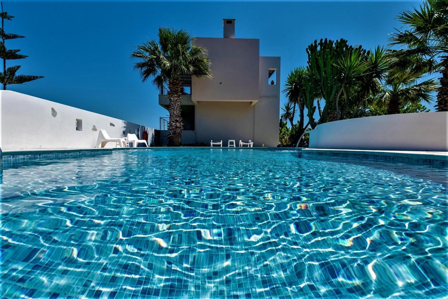 Xenos Villa 2 With A Private Pool,Near The Sea Tigaki 외부 사진
