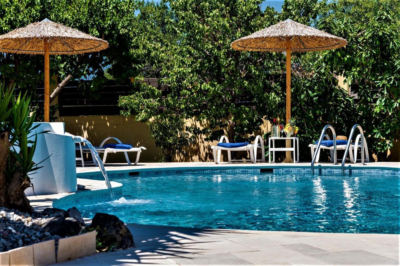 Xenos Villa 2 With A Private Pool,Near The Sea Tigaki 외부 사진
