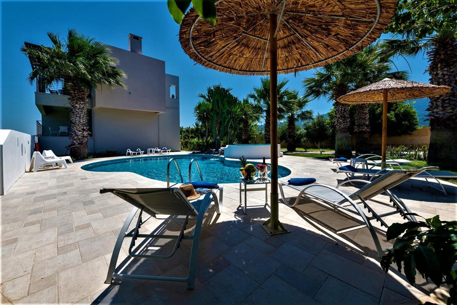 Xenos Villa 2 With A Private Pool,Near The Sea Tigaki 외부 사진